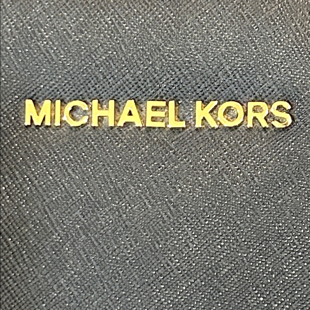 Michael Kors Jet Set Laptop Bag, Navy - Picture 3 of 15
